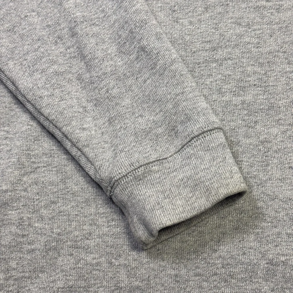 Polo Ralph Lauren 1/4 Zip Sweater Pullover Mens XL Gray Cotton Logo Tight-Knit
